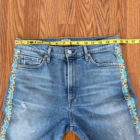 Citizens of Humanity Demy Ultra High Rise Cropped Flare Womens Size 28 - Picture 13 of 14